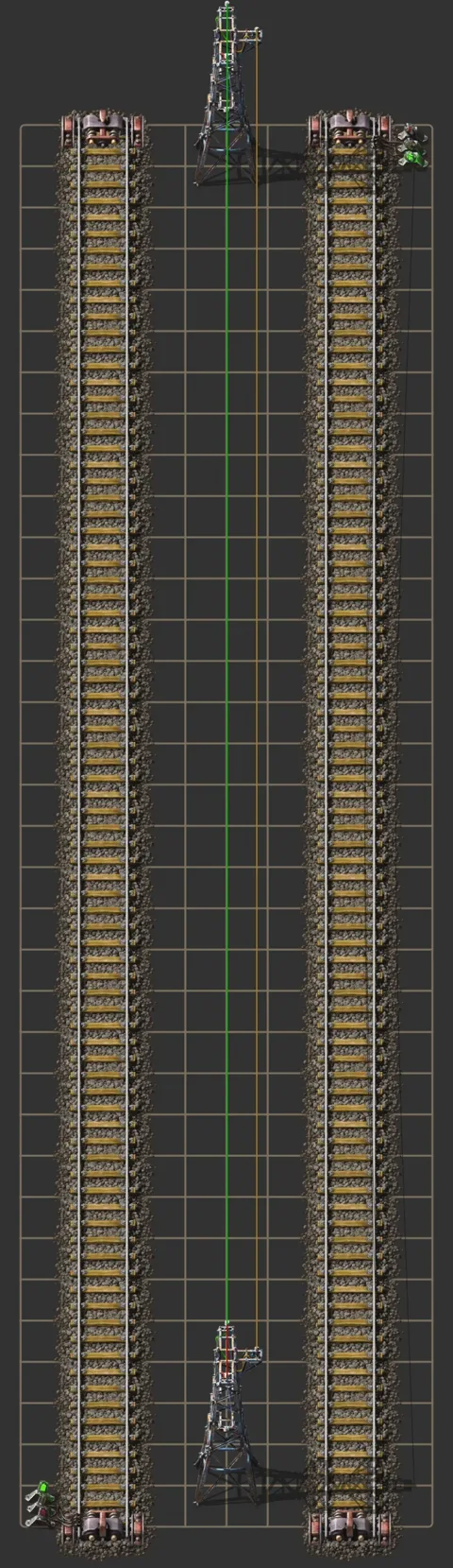 2.0 Space Age Rails Blueprint Book preview