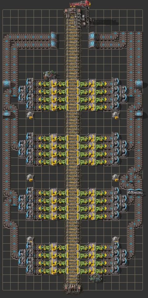 4 blue belts balanced smart train unloader B preview