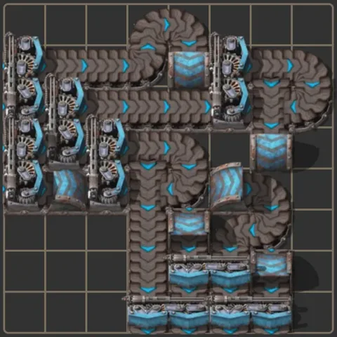 4:4 Lane balancer corner preview