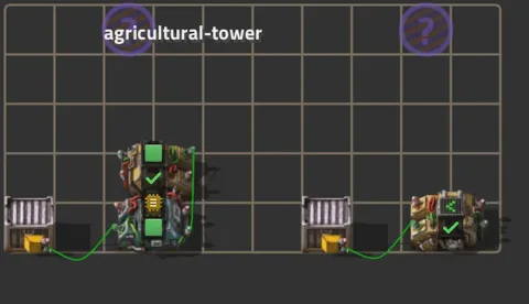 Agricultural towers buffer example preview