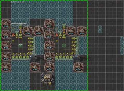 BioLabs, 12 belts, 8 beacon, easy scalable, MAZE preview