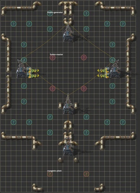 Compact 4 Core fusion reactor preview