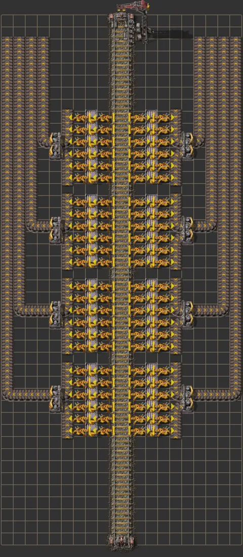 Early Game 1-4-1 Train Unloader preview