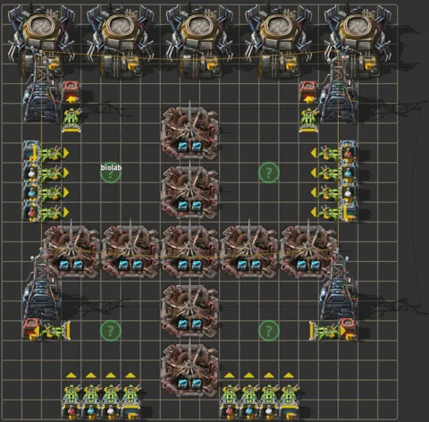 Easily Scalable Biolab Build (Bot Based) preview