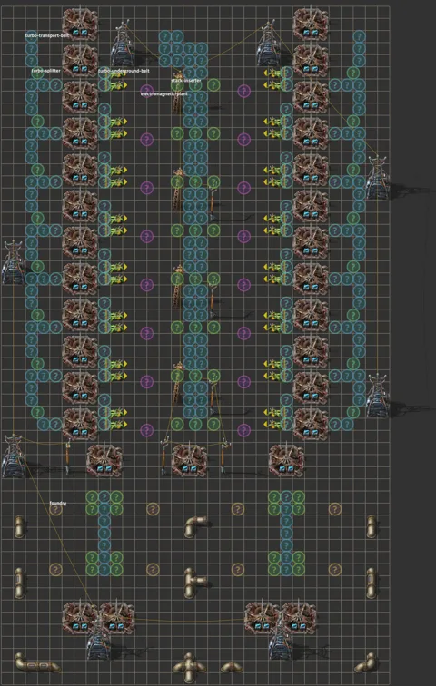 Foundry+Electromagnetic Plant GREEN CIRCUITS -NEAR END GAME preview