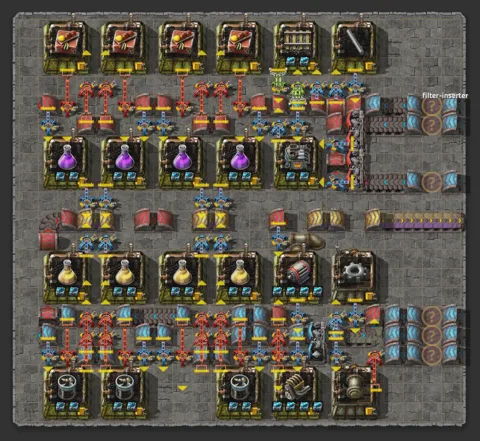 Purple and Yellow Science 60 per min preview
