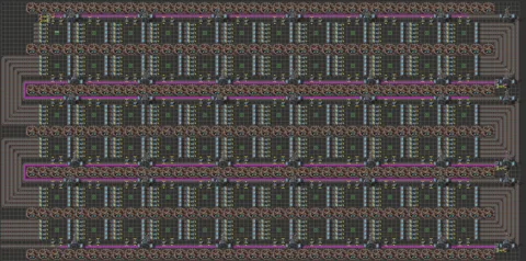 Rainbow biolab layout preview