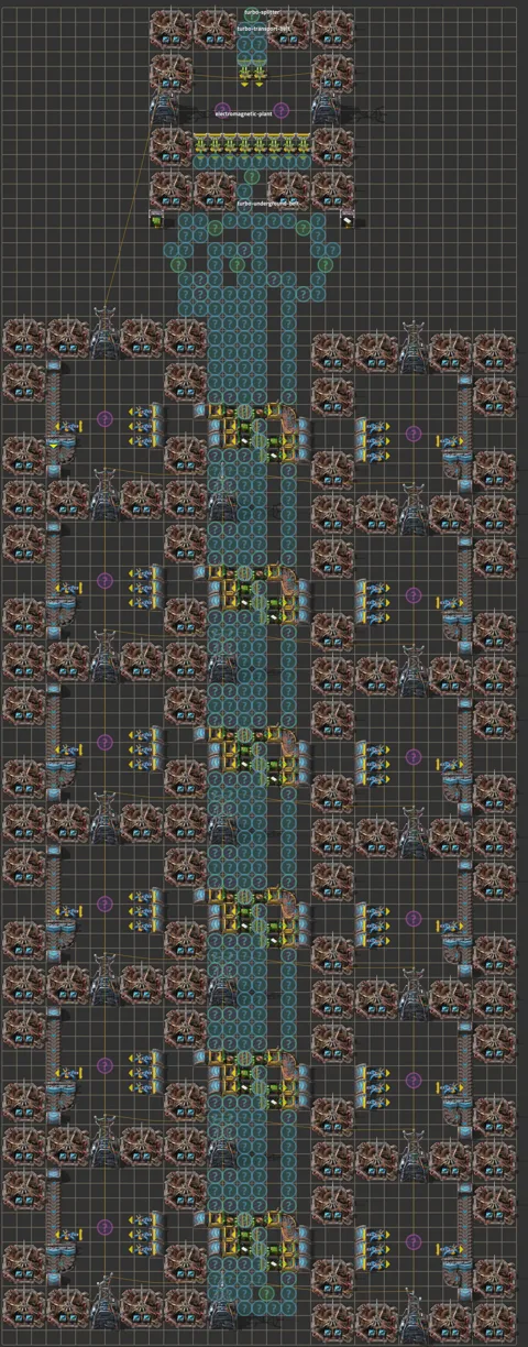 Red Circuit on Electromagnetic Plants with level 2 modules preview