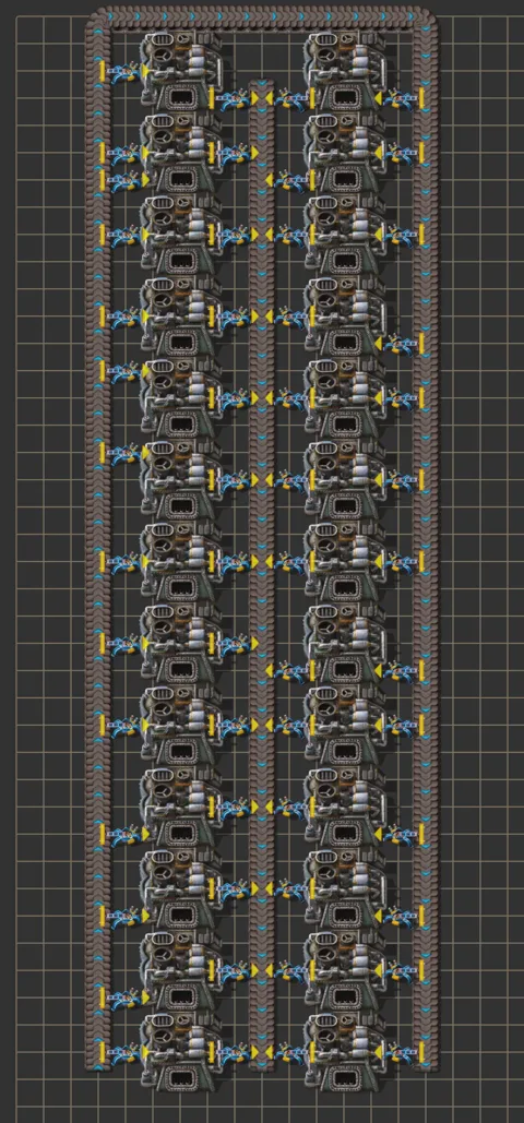 Simple electric furnace array (uses alot of electricity) preview