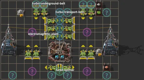Space Age modular circuit factory preview