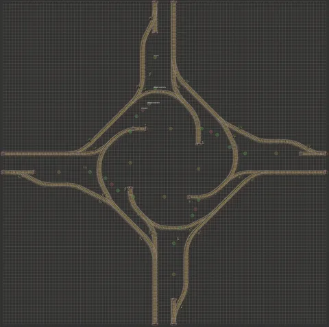 Space Age Simple Train Junctions preview