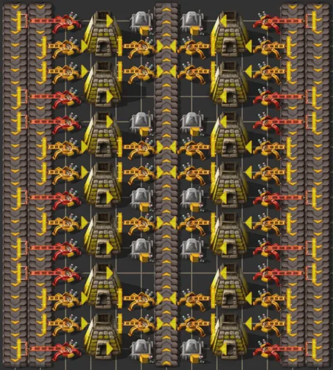 Stone furnace smelting (convertible into electric furnace) preview
