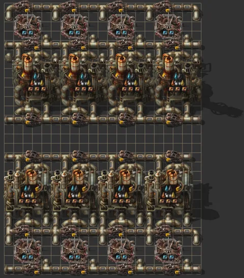 Tileable Beacon Array Advanced Oil Processing preview