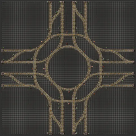 train intersection preview