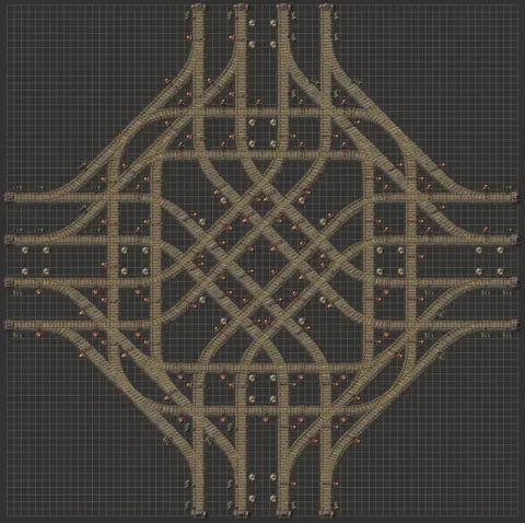 train intersection preview