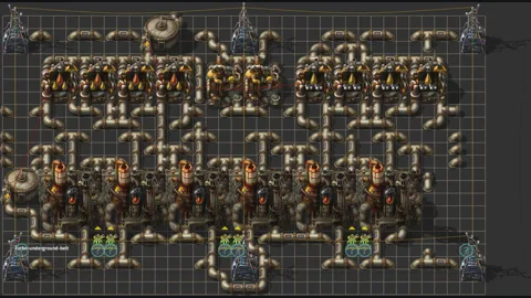 Vulcanus Coal Liquefaction for a Nilaus-style substation grid preview