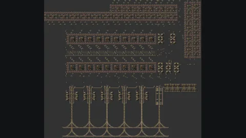 Work In Progress rail based oil processing preview